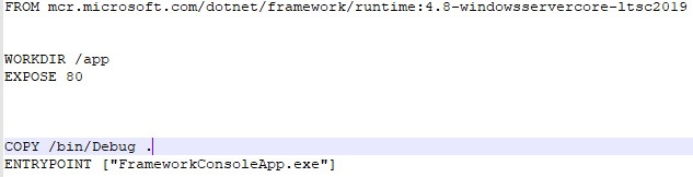 Running A Standard Net Console Application In Docker Container - Amazing Dark Design - Retina